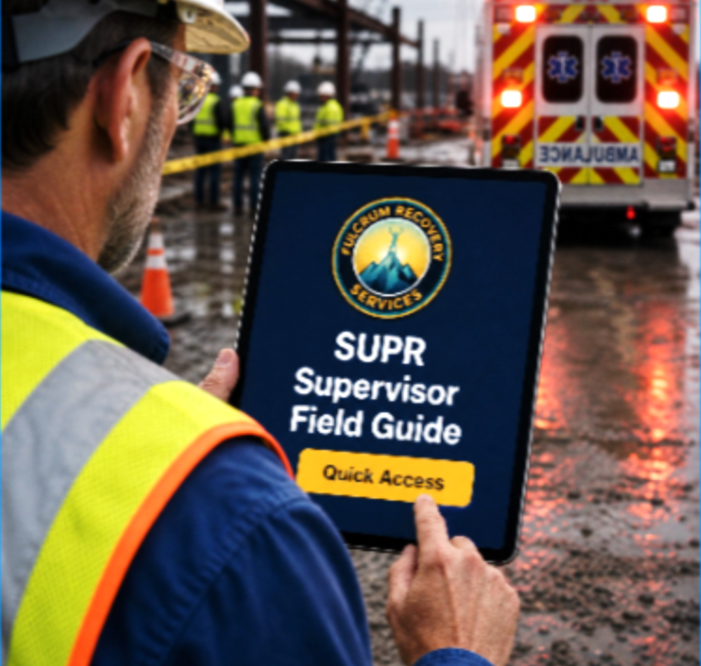 SUPR Supervisor Field Guide - Quick Access